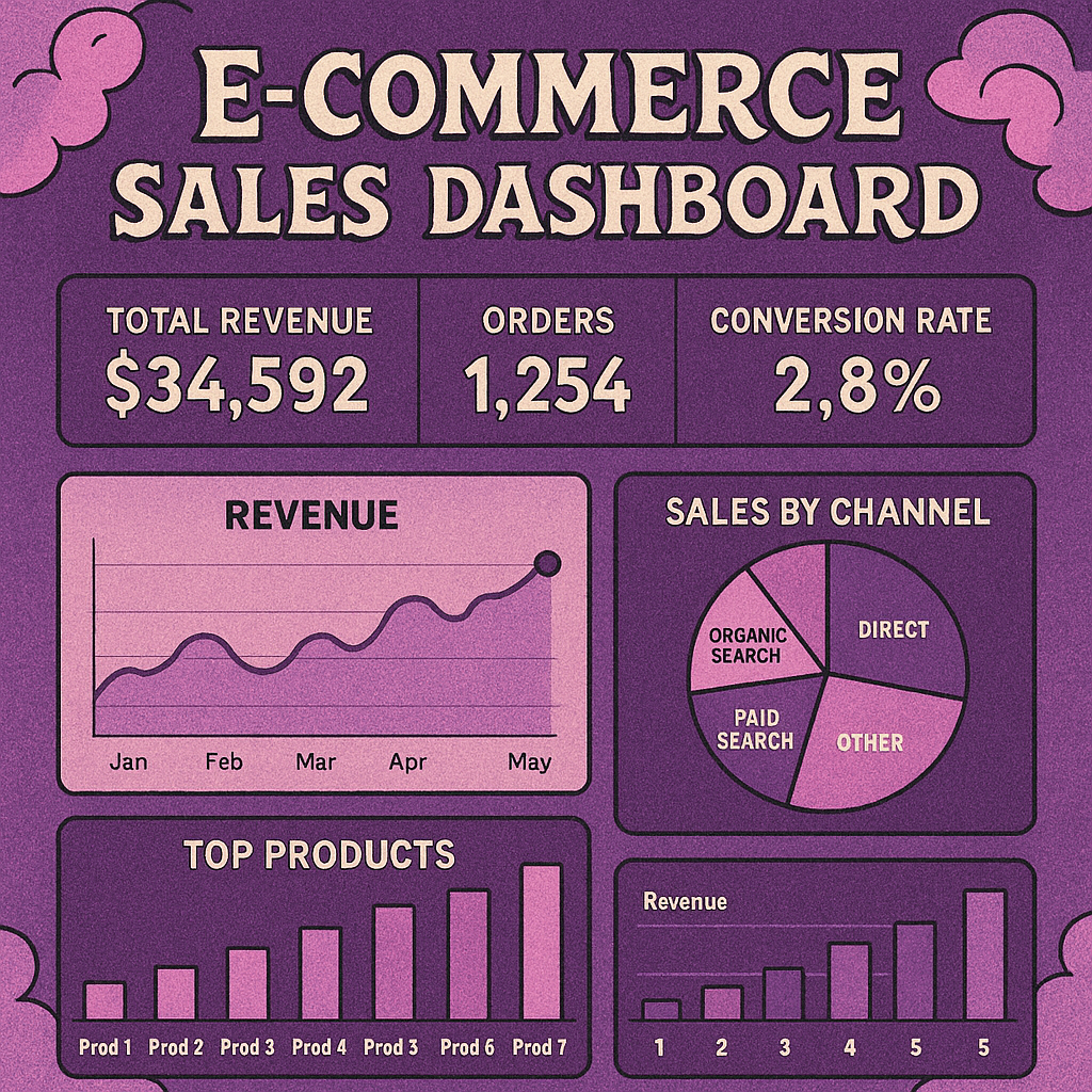 Dashboard E-commerce